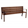 Banc acier Silaos® gris Procity