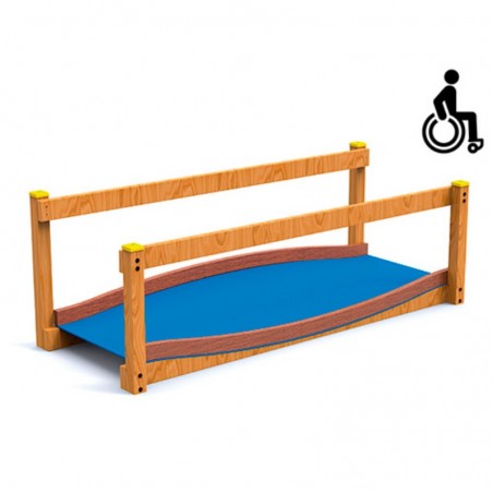 Passerelle pour fauteuil roulant