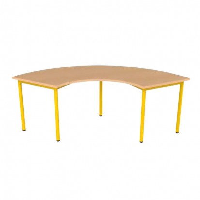 135x78 cm - Table maternelle modulable Fleur