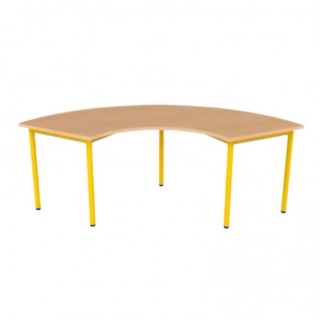 135x78 cm - Table maternelle modulable Fleur