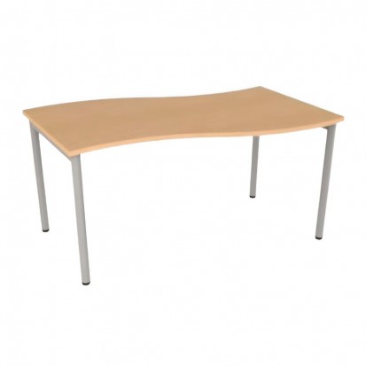 100x71 cm - Table d'école modulable en bois