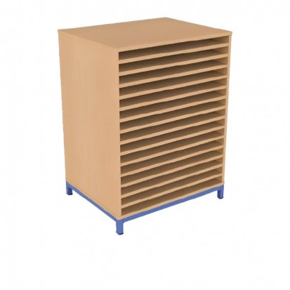 Meuble de rangement pour dessins - 15 cases