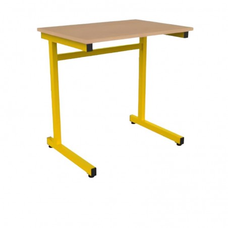 70x50 cm - Table scolaire à dégagement latéral LUIS