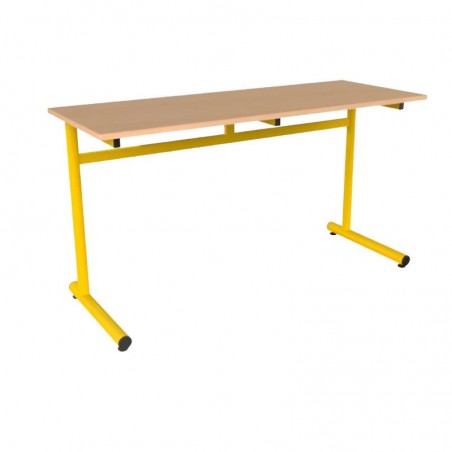 130x50 cm - Bureau scolaire biplace CANELLE