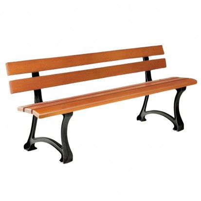 Banc de jardin bois et fonte Colisée