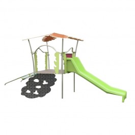 Structure multi-jeux SAVANA LEMUR INOX