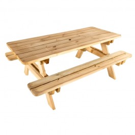 Table de pique-nique en bois FAMILY