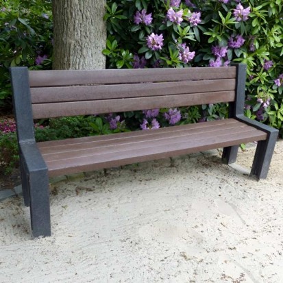 Banc de ville plastique recyclé