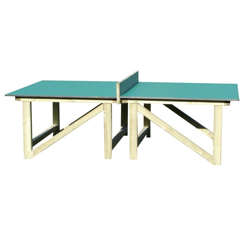 Table de Tennis de table exterieur en béton - Couleur Vert