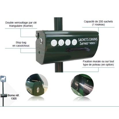 Distributeur rouleau simple