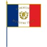 Les drapeaux de façade