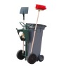 Chariot de voirie pour conteneur plastique