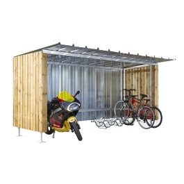 Abri à vélos AAv01 et ranges vélos MRv01 – 100 Détours